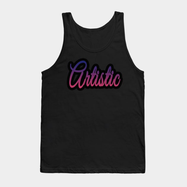 Artistic Tank Top by Socity Shop